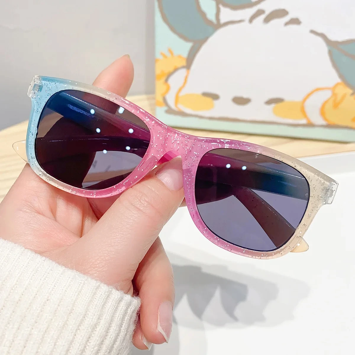Fashion Children Sunglasses Retro Square Kids Sun Glasses Anti-UV Baby Sun-Shading Eyeglasses Girl Boy Sunglass UV400