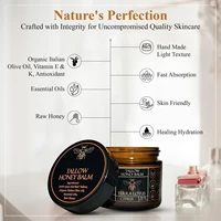 Tallow & Manuka Honey Cream 60g - Hydratation riche et nourrissante, répare et apaise la peau sèche, hydratant protecteur 6