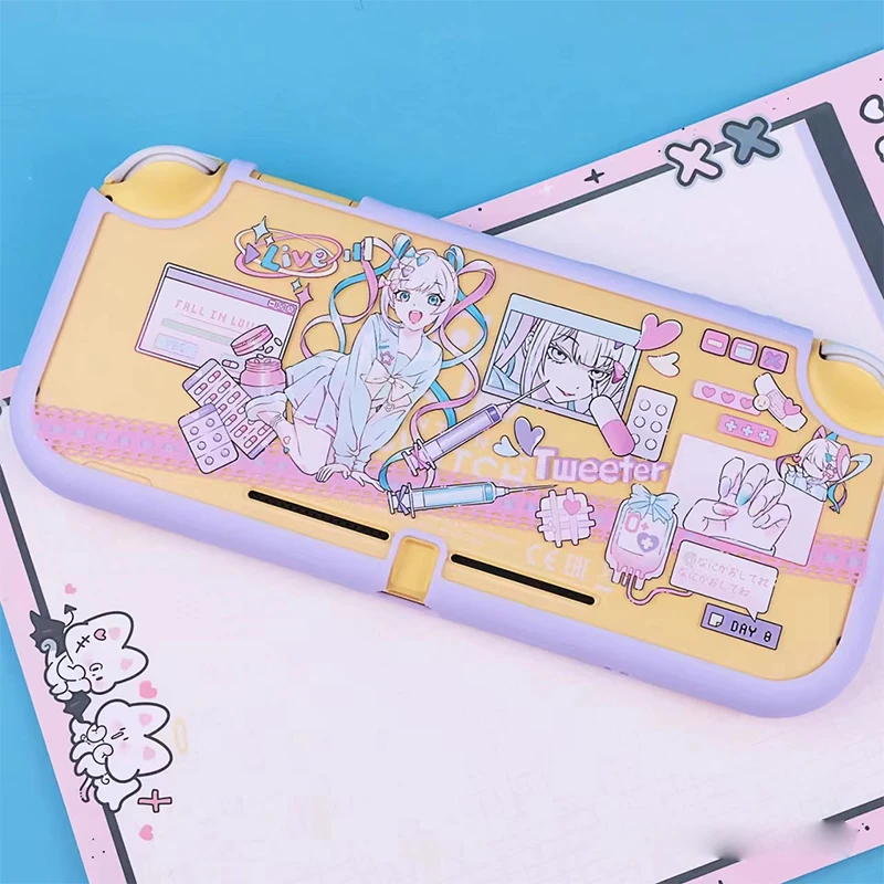 Adorable Anime-Inspired Transparent Protective Case