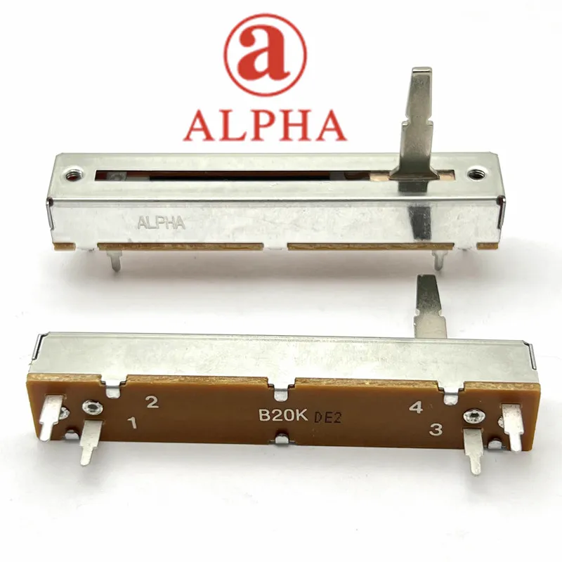 1 Pz, Potenziometro A Slittamento Dritto, B20K Pioneer Xdj-R1 Ddj-Sxf Fader Muslimate, 4Pin