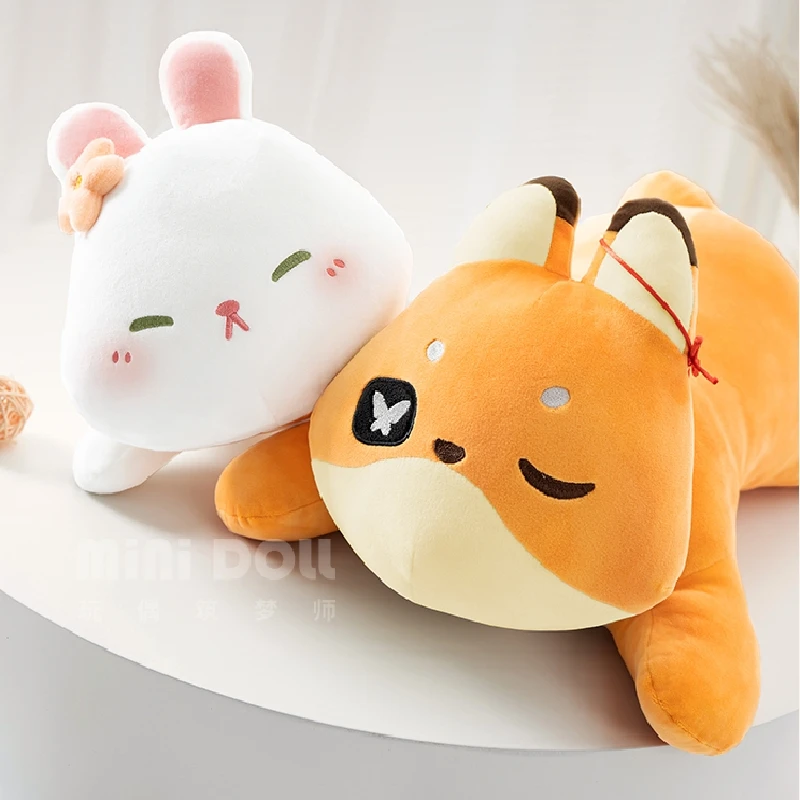 

Anime Tian Guan Ci Fu Hua Cheng Xie Lian Cosplay Cute Fox Rabbit Plush Stuffed Doll Throw Sleep Pillow Back Cushion Tgcf Toys