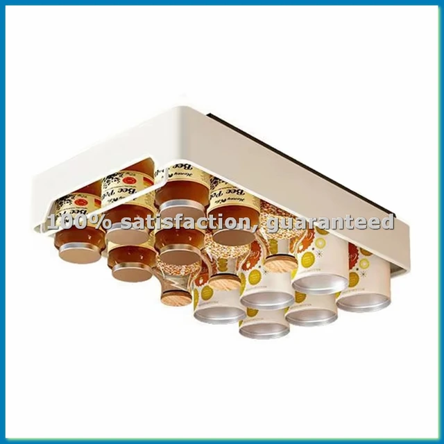 กล่องเก็บของในครัวแบบดึงออกได้, ชั้นวางของในตู้, ชั้นวางเครื่องปรุง, ตะกร้าลิ้นชัก, ติดตั้งง่าย, รางเลื่อนเงียบ-ABLL 1