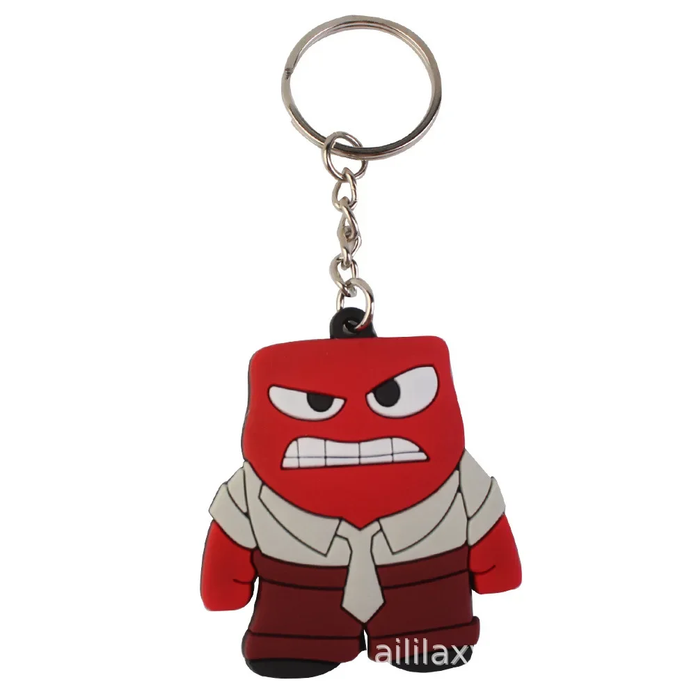 thumbnail image 1 of Llavero Disney Inside Out 2 de PVC con colgante de pareja, juguetes para niños, mochila escolar con cremallera, accesorios de decoración, regalo de cumpleaños, bonito, 1 of 5