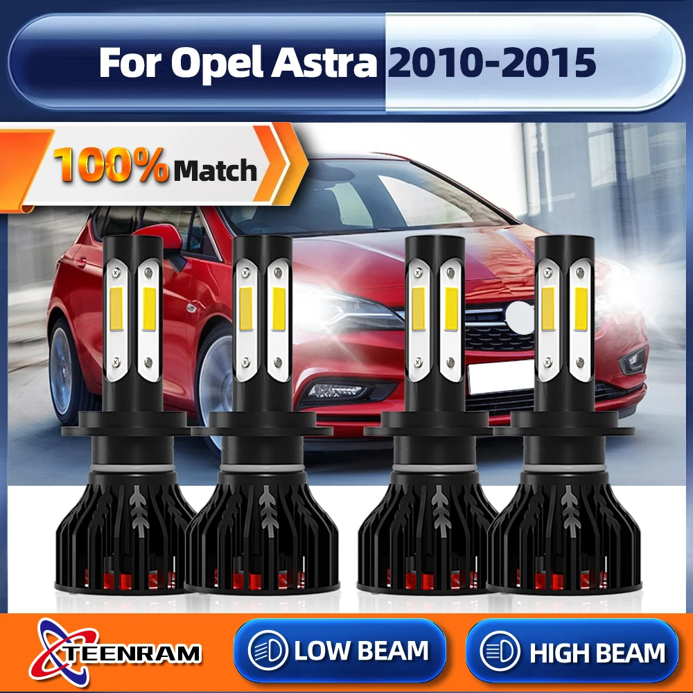 

240W 40000LM H7 Canbus LED Headlight Turbo Lamp 12V 6000K High Low Beam Car Light For Opel Astra 2010 2011 2012 2013 2014 2015