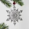 Pure Tin Christmas Tree Decorations Christmas Decorations Metal Pendant Gifts Christmas Tree Glass Crystal Beads Fast Shipping 6