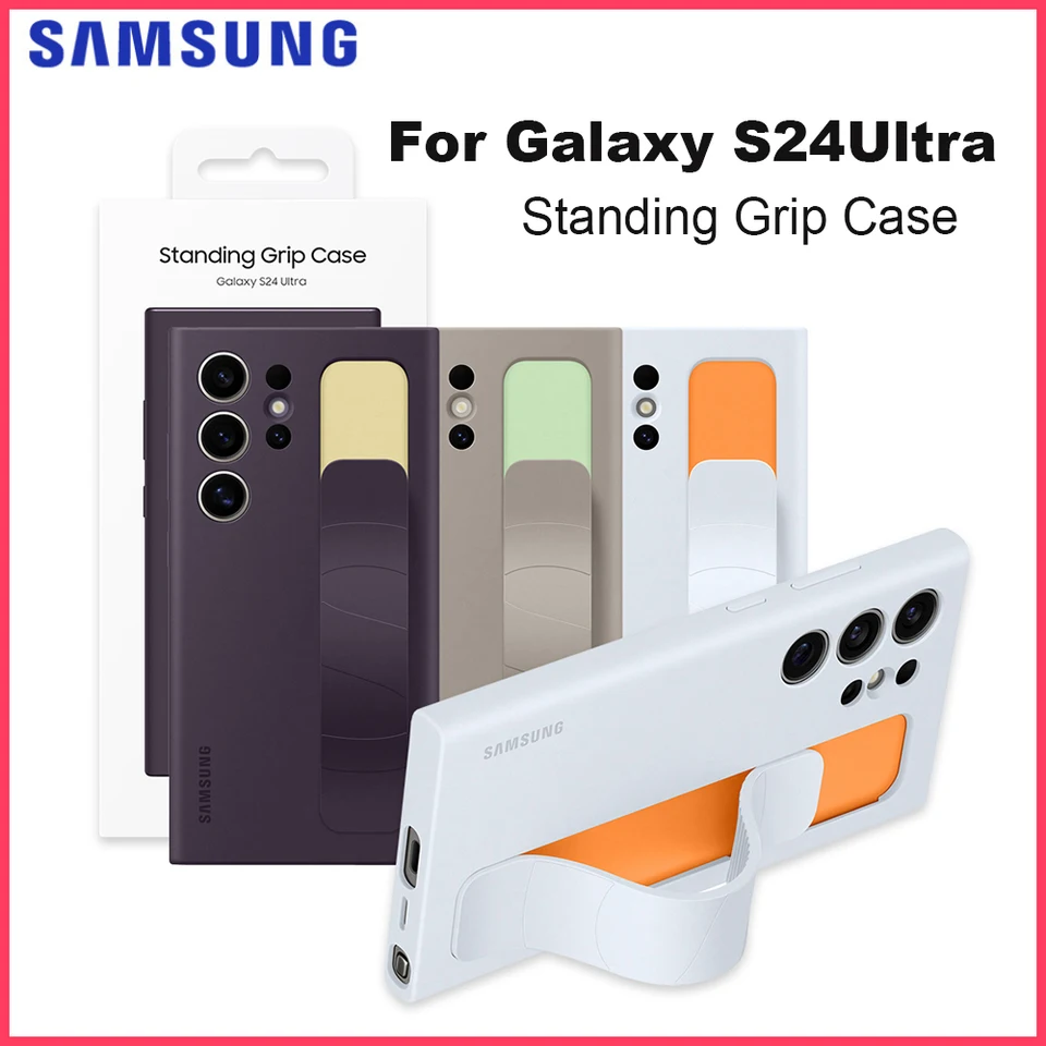 Standing Grip Case(Galaxy S24Ultra用) Samsung Galaxy S24 Ultra Standing Grip Case | iMedia stores