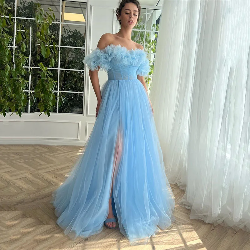 

LORIE Spaghetti Straps Long Prom Dresses A LineCorset Sweetheart Evening Party Dress Wide Straps Pleats Corset Prom Gowns 2023