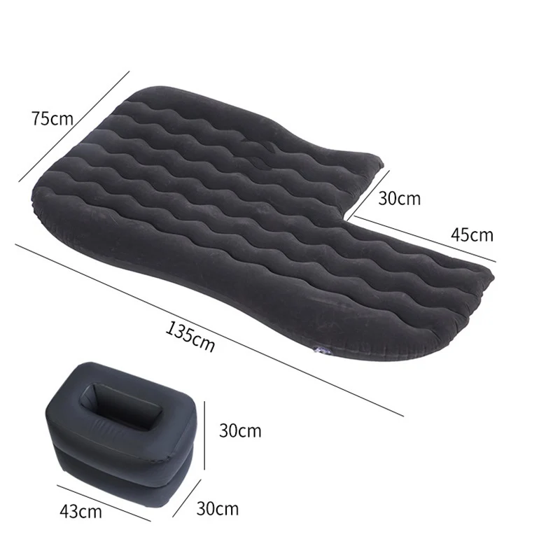 Folding Car Travel Rear Car Mattress Interior Bed Air Mats Camping Supplies Accessories Cushion Inflatable Tourism Mattress