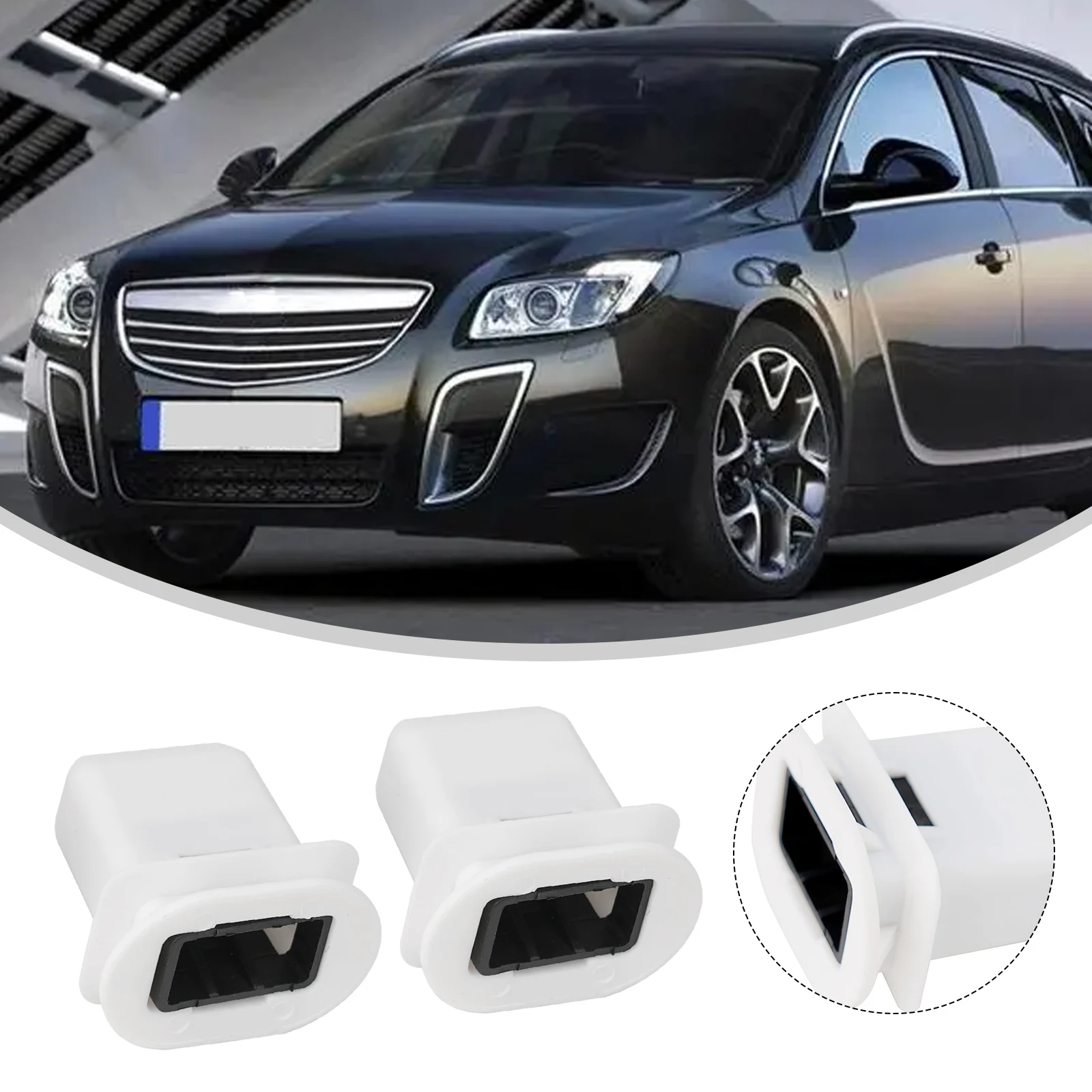 

Car Accessories Plastic White Black Car Rear Seat Frame Cushion Pad Retaining Bracket Fits For Vauxhall Insignia A & B New