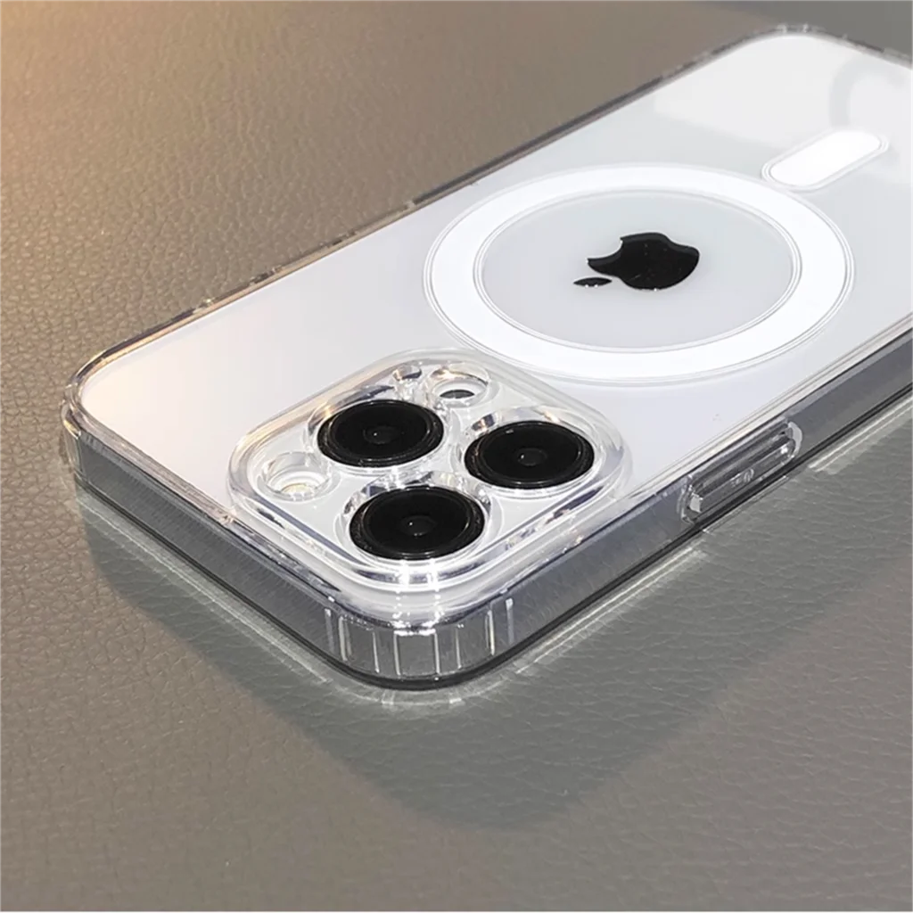 Premium Soft Silicone MagSafe Magnetic Wireless Charging Case Cover