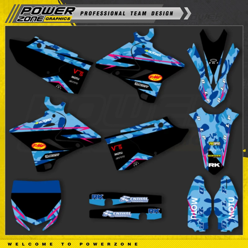 PowerZone Ŀ  ׷  Į, 3M ƼĿ ŰƮ, ߸ 2015-2021 YZ125-250 2016-2021 YZ250X 37