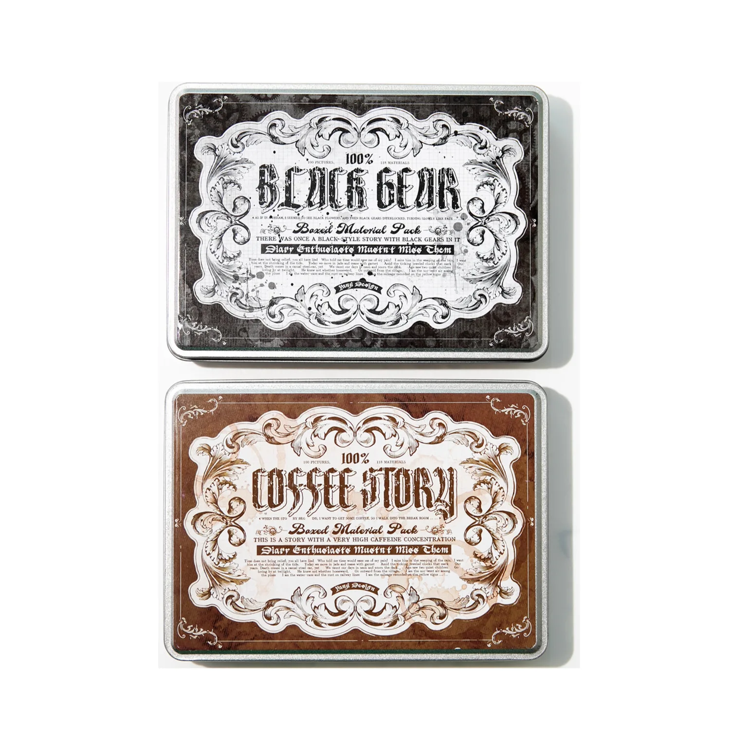 158 ピース/ロットメモパッド素材紙時間賞賛ジャンクジャーナル日記