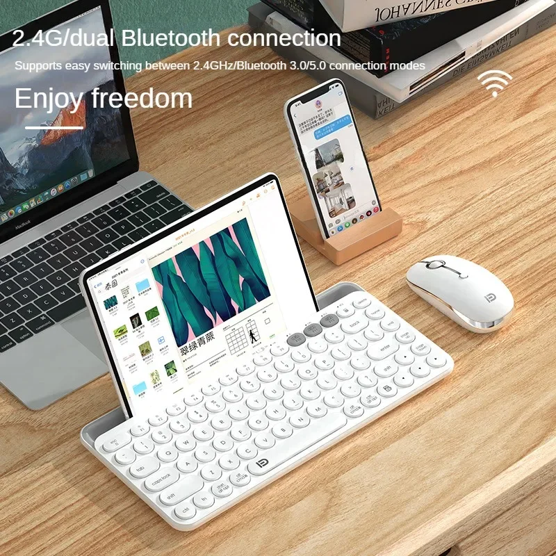 

Беспроводная Bluetooth-клавиатура с двумя режимами