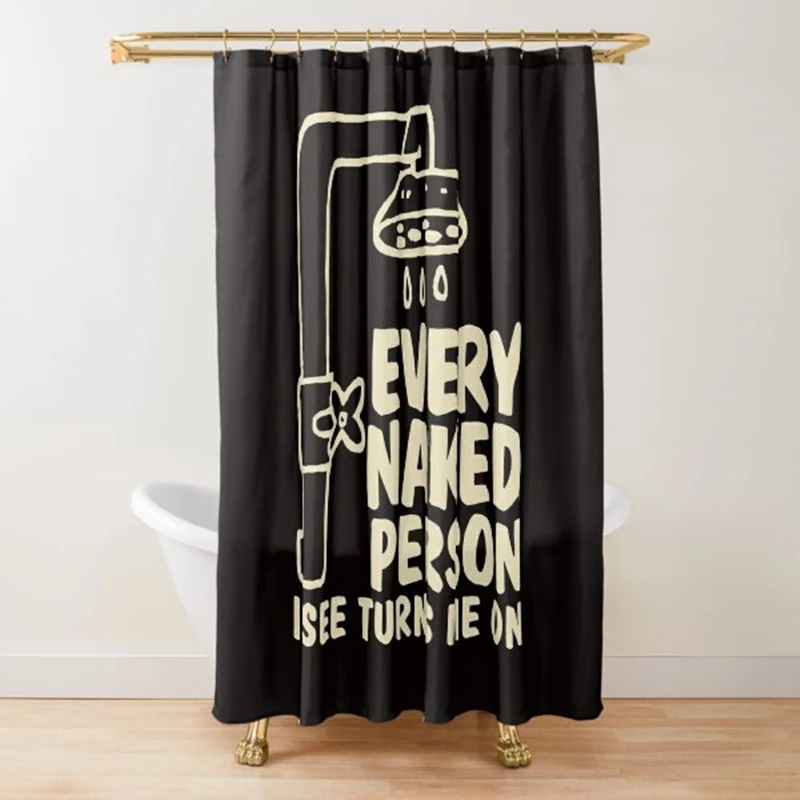 Groovy Decor Shower Curtain, Guy Meme Face Laughing Gestures Human  Expression Humor Modern Illustration, Fabric Bathroom Set with Hooks, 69W X  70L