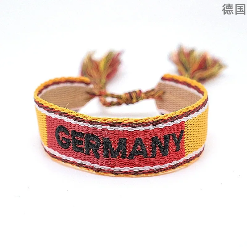 

MW3 браслет ручной работы с хлопковой веревкой женский модный простой цветной браслет Дружба подарок