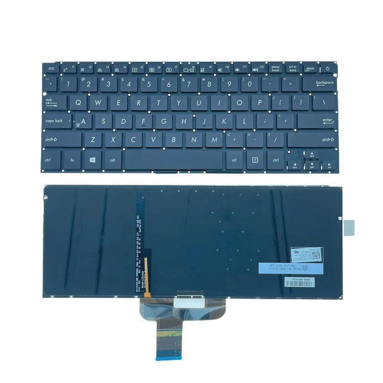 

Для ASUS ZenBook RX410U RX410UK RX410UQ UX310U UX310UK UX310UQ UX410 RX310 U310U сменная Клавиатура для ноутбука с подсветкой