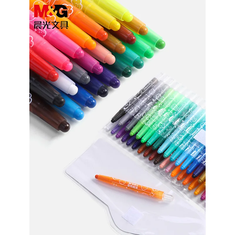 

12/24/36/48 шт. съемные детские Мелки цветные краски школьные принадлежности эстетические Канцелярские Цветные Маркеры Рисование цветное искусство