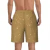 Sparkle Art Board Shorts Summer Glam Gold Glitter Sportswear Beach Shorts Males Quick Dry Casual Design Plus Size Swim Trunks 3