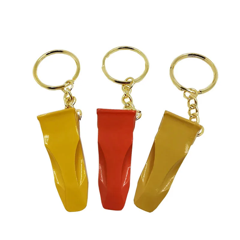 AlloyExcavatorBucketTeethKeychainKomatsuKobelcoCarterCreative