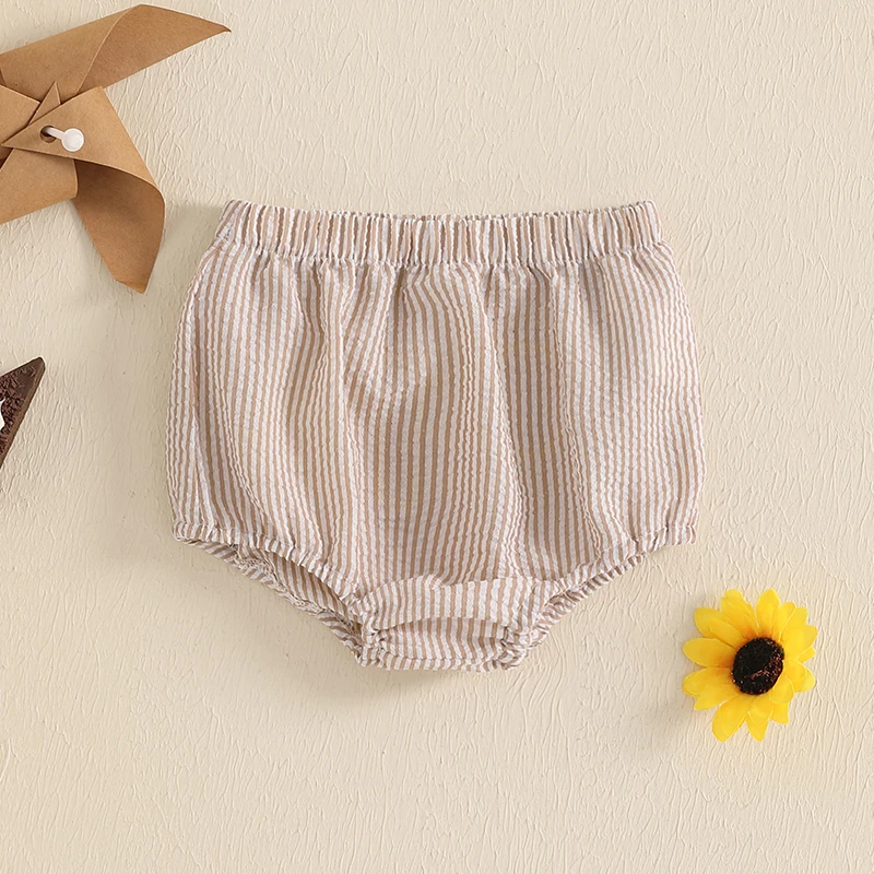 Baby Bloomers Newborn Infant Boys Girls Letter Embroidery Plaid Pattern Baby Diaper Cover Shorts Birthday Clothes Summer