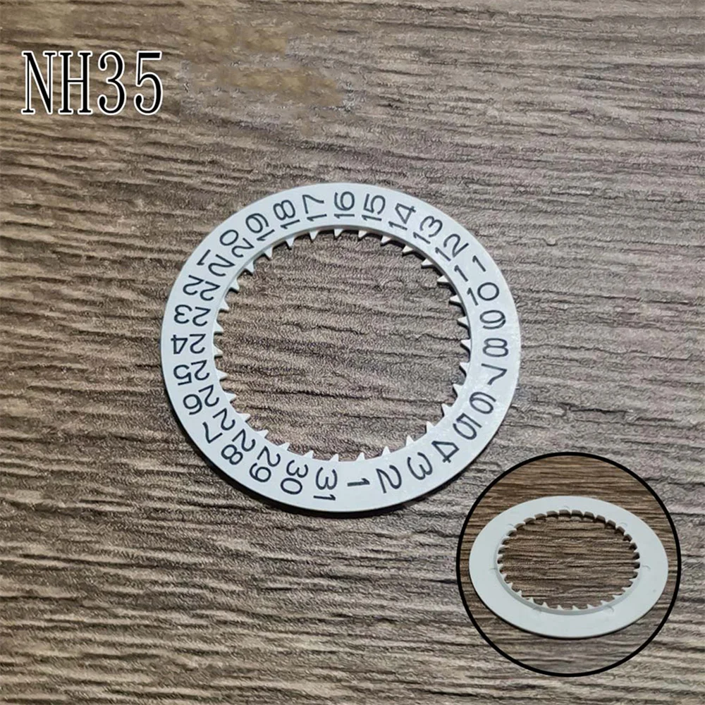 

NH35 Spare Calendar Disc, Replacement Watch Movement Calendar Plate Date Wheel Disc, Only for NH35 Watch Movement