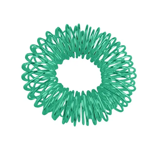 Compact Premium Acupressure Ring Springs Steel Anti Stress Rings Mini φ2.5cm Stress Ring Relaxation Fingers 4