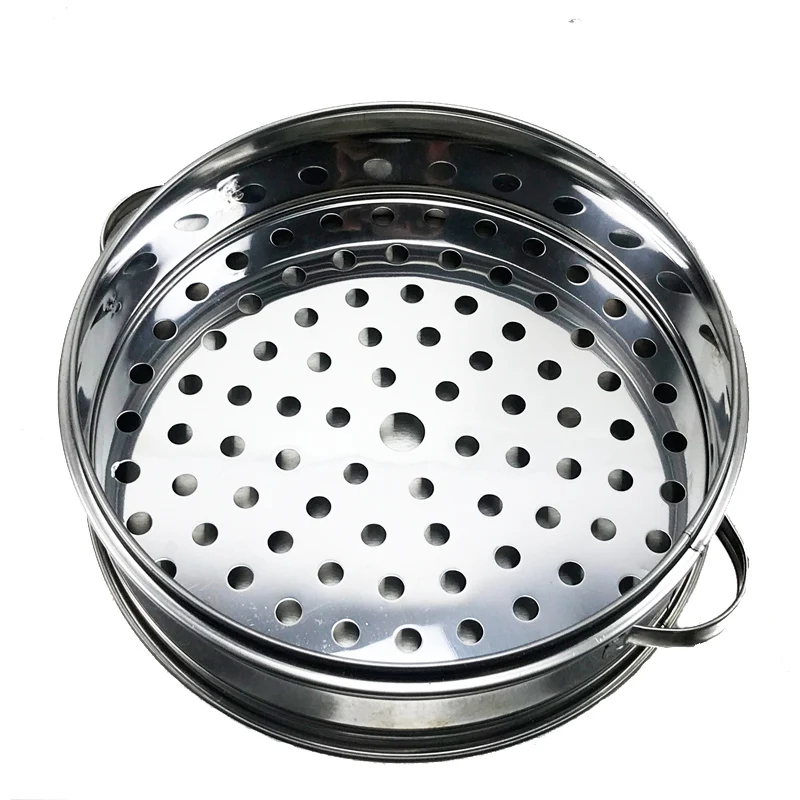 M Rejilla para vaporera olla de acero inoxidable Soporte para bandeja de rejilla para vapor con soporte Accesorios de cocina para cocinar 