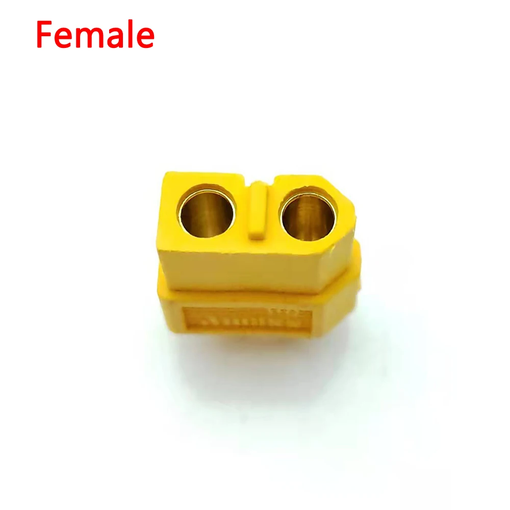 XT60 XT-60 Connector Plug Male Female Bullet Connector Plug For RC Lipo  Battery Yellow connector 1Pair - AliExpress