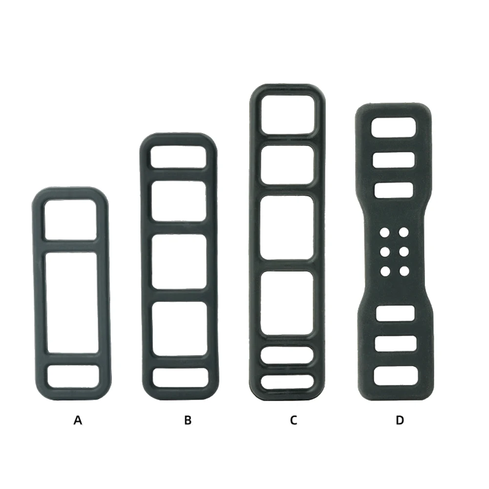 Bike Bicycle Silicone Elastic Straps Bandage Light Lamp Mount Holder Mountain Bike Water Bottle Holder Strap Cycling Tools 4Pcs