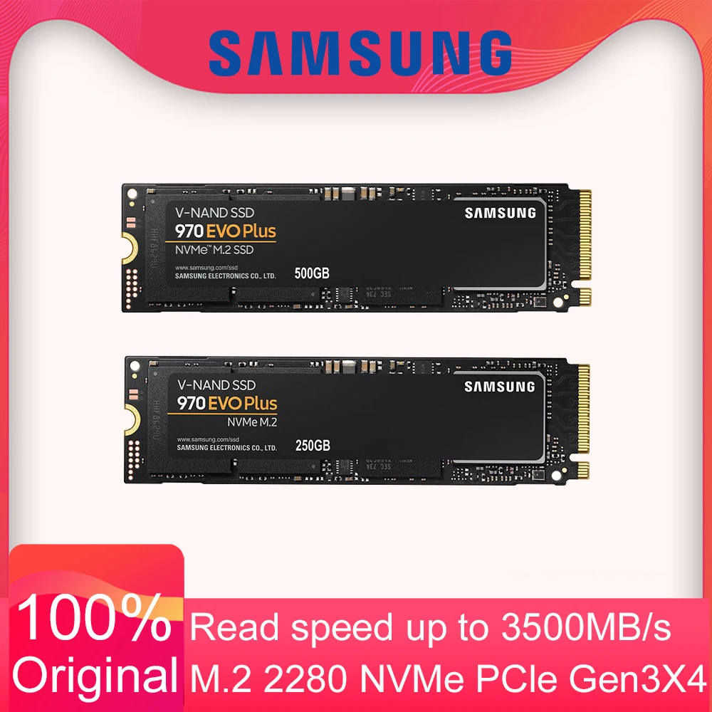 Samsung 970 EVO PLUS 1TB M.2 NVMe PCIe Performance SSD/Solid State Drive