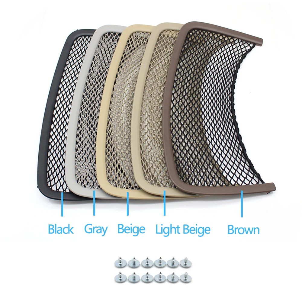 専用お客様用 Car Front Left Right Seatback Pocket Panel Cover Trim For