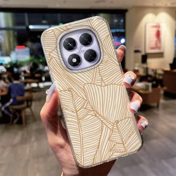 Vibrant Floral Clear Phone Case - Korean INS Style, Soft TPU Transparent Cover for Redmi 15C 4G (Zwhua340)