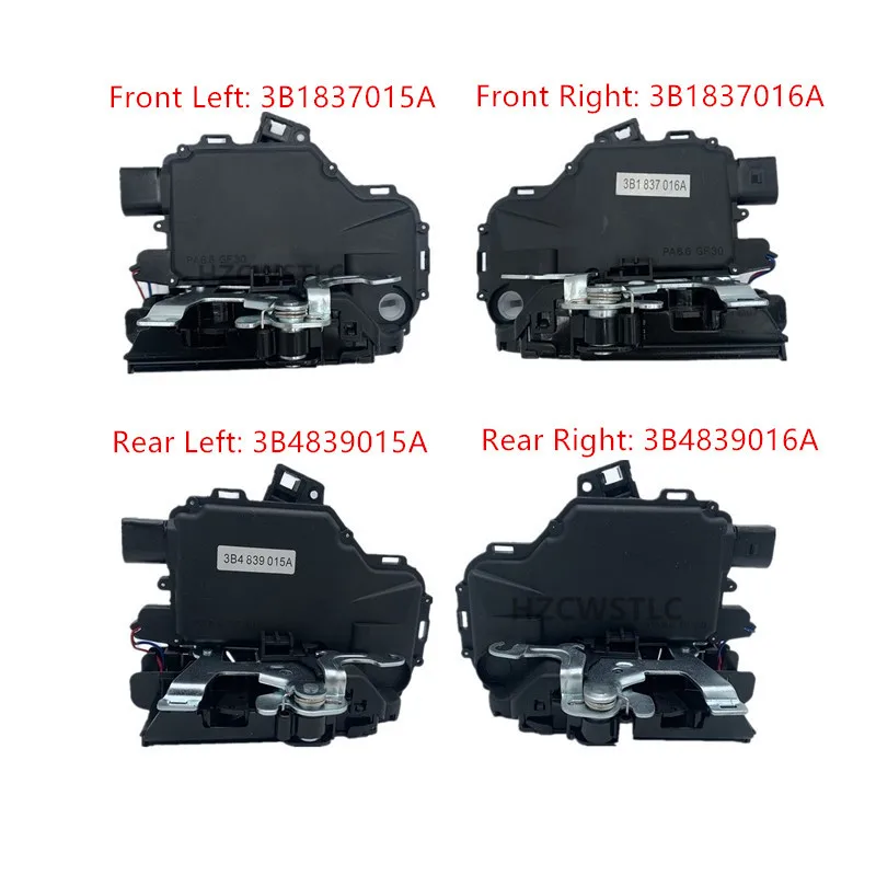 For Passat B5 Golf MK4 3B1837015A 3B1837016A 3B4839015A 3B4839016A NEW Door Lock Latch Actuators Front Rear Left Right
