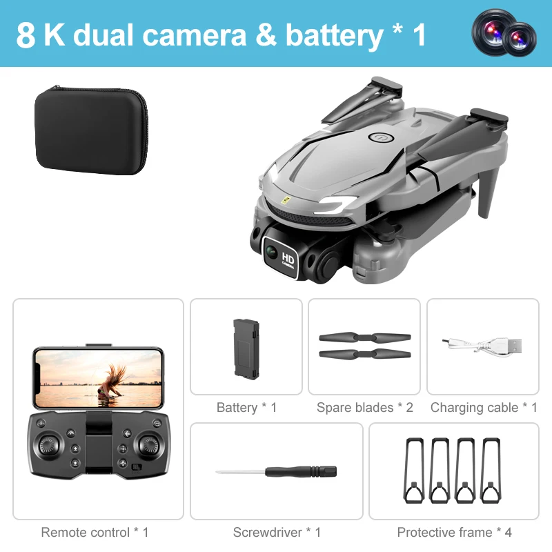 Grey 8K Dual 1B
