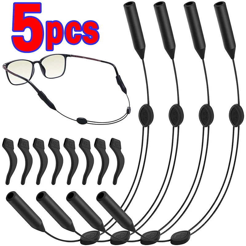 

Eyeglass Lanyard Glasses Strap Rope Adjustable Neck Cord Sport Eyeglasses Accessories Sunglasses Chain Band String Holder