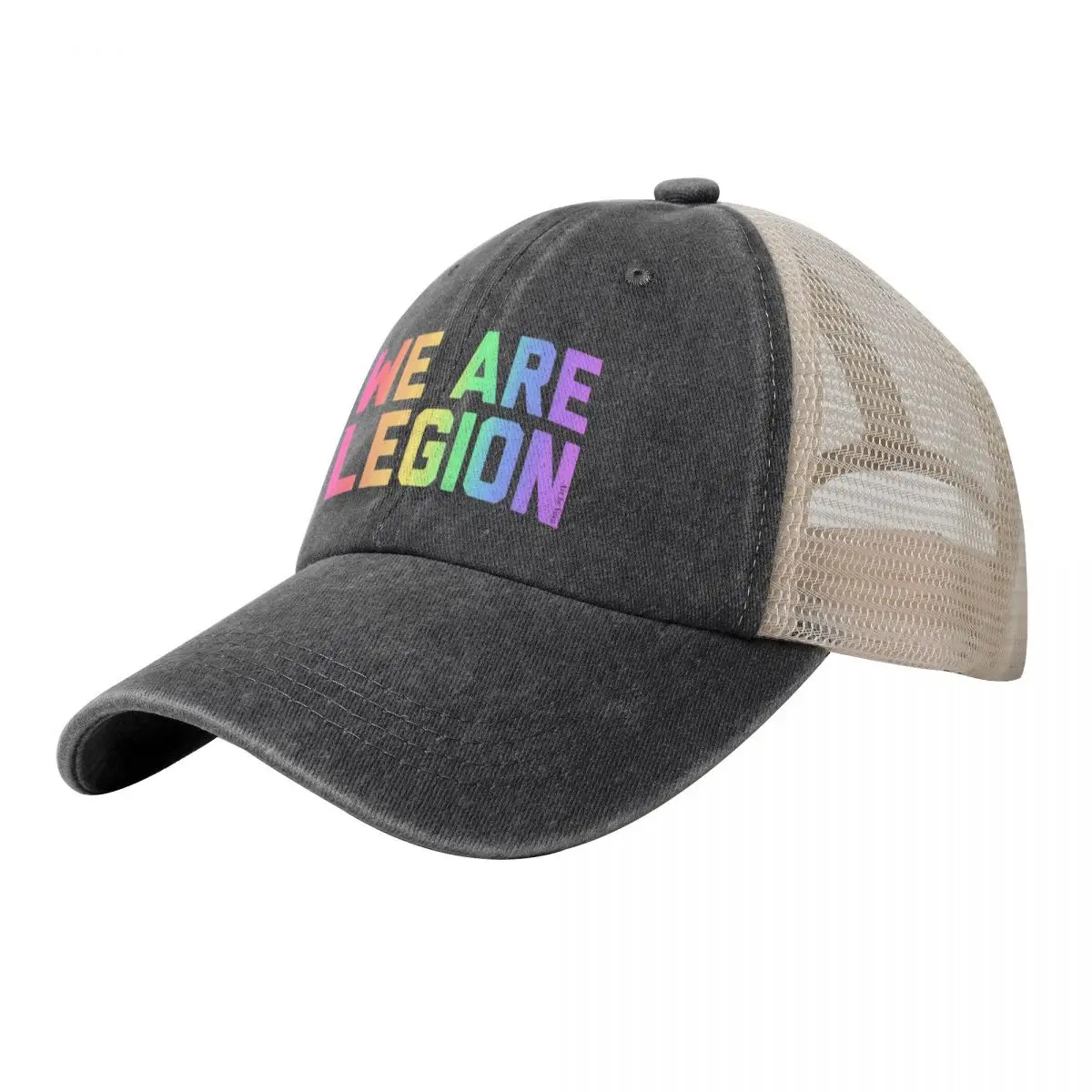 

Fashion Unisex We Are Legion Racerback Cowboy Mesh Baseball Cap