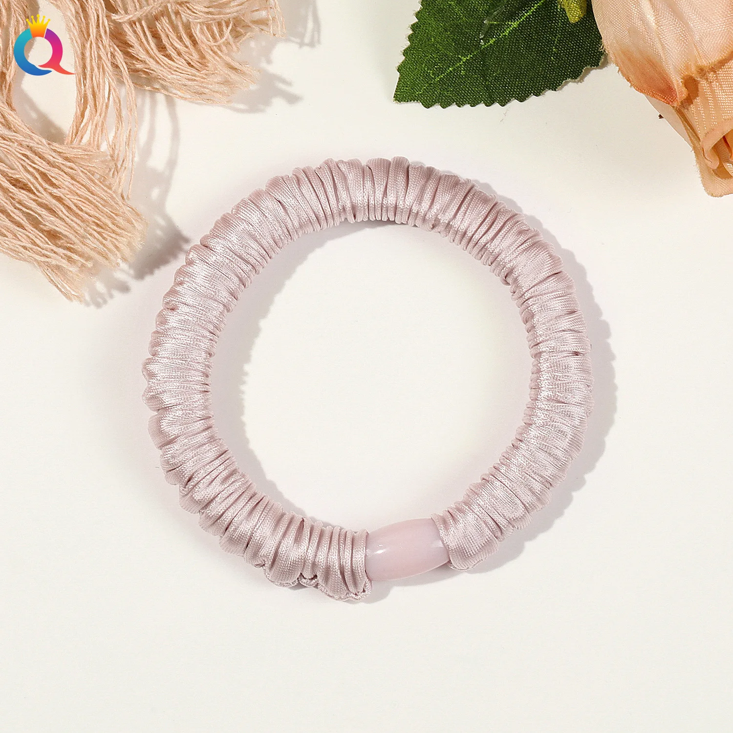 3 Stück einfache elastische Haargummis für Damen und Mädchen, Scrunchies, Accessoires, Haargummis, Haarschmuck, Kopfschmuck, Pferdeschwanzhalter – Detail 12