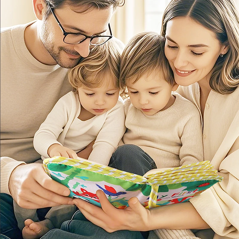 Baby's First Year Memory Book - DIY Photo Album & Family Record Keepsake