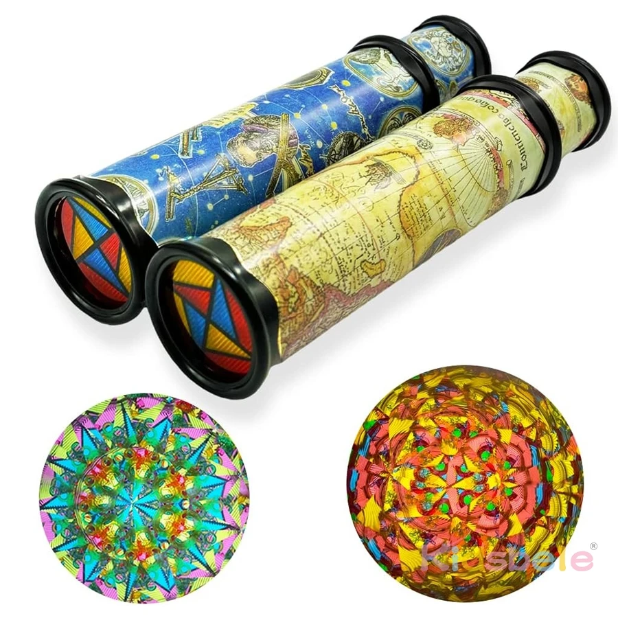 Zauberröhre Kaleidoskop für Kinder – Optisches Spielzeug mit Farbwechsel zur Förderung von Fantasie und visueller Entwicklung_voghion.com