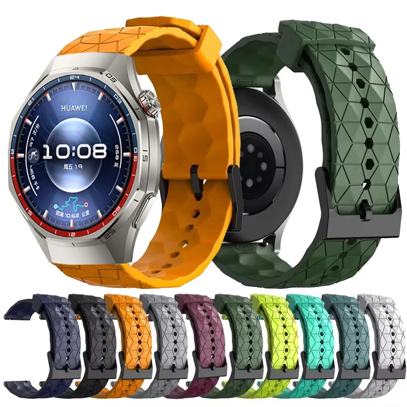 Versatile Silicone Smart Watch Strap - 20/22mm Adjustable Band