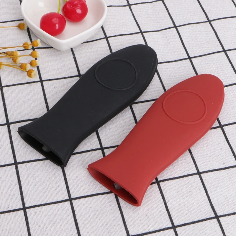 New Silicone Hot Handle Holder Lodge Pot Sleeve Ashh Cover Grip For Kitchen Pan Hold