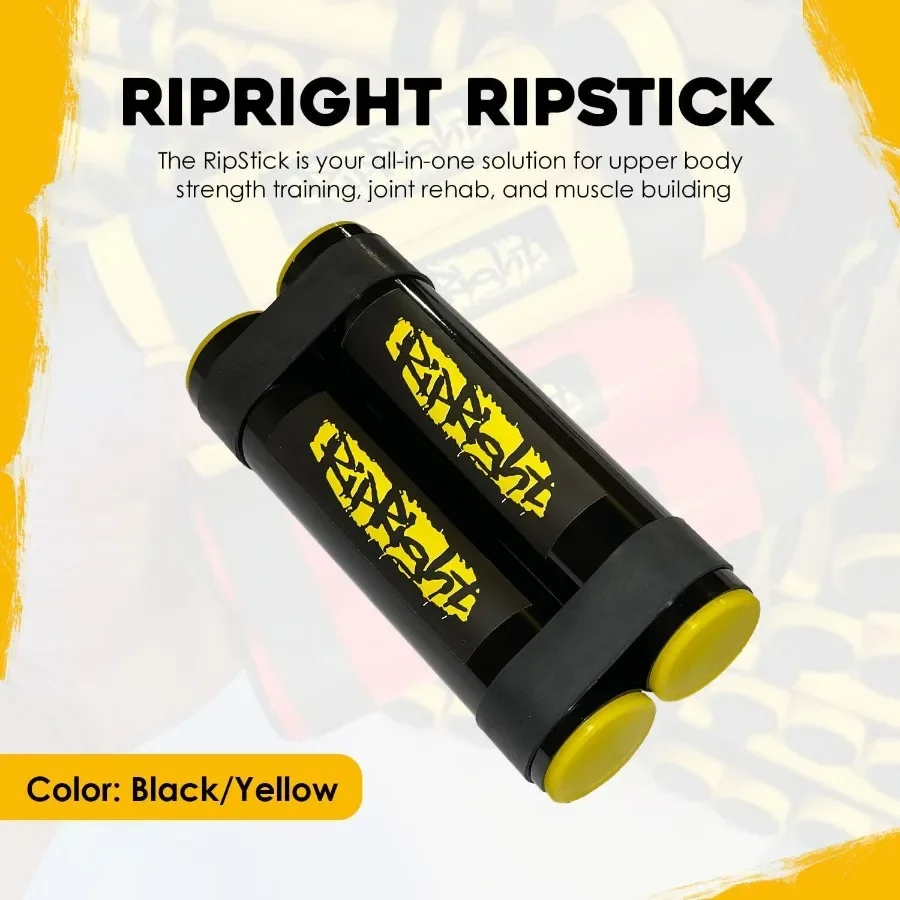 RipStick Workout Equipment for Joint Rehab Shoulder and Resistance Training Muscle Building and Core Workout with 6 Adjustable