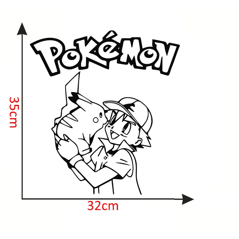 Ash e Pikachu - Desenho