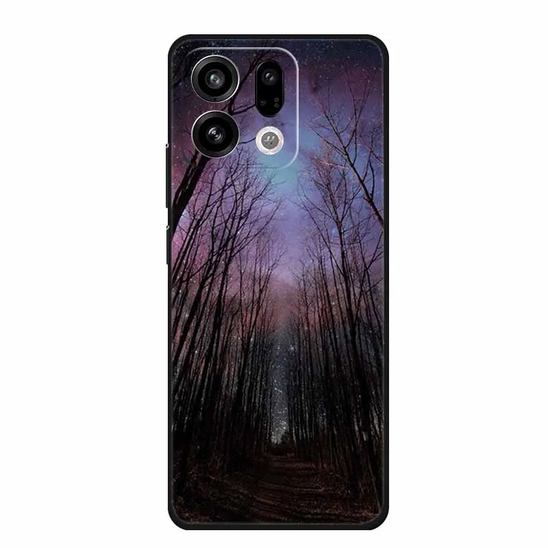 Sleek Black Silicone Soft Back Phone Case