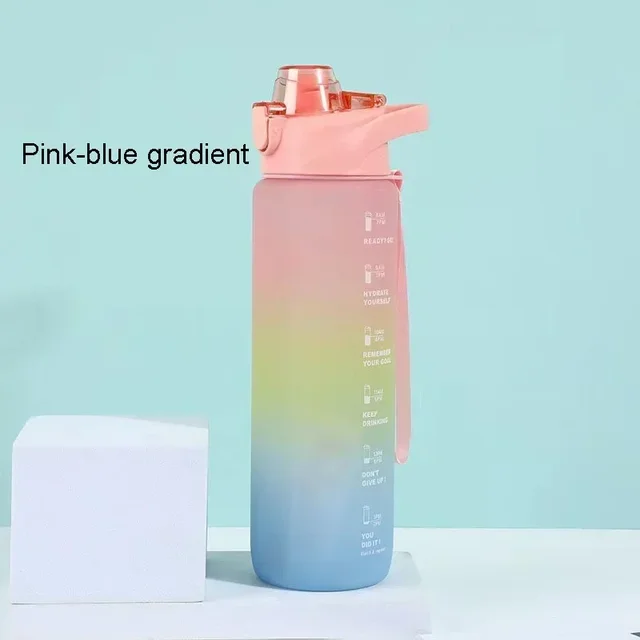 Summer Large-capacity Cup Outdoor Large Water Bottle Multi-color Fitness Kettle Portable Sports Kettle 6