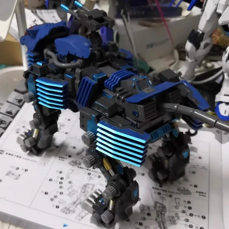 Фото BT строительные блоки ZOIDS RPZ-03 Shield Liger в масштабе 1:72 полнофункциональный пластиковый комплект Сборная модель рождественские подарки для детей №4