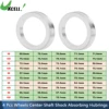 UXCELL 4pcs Car Wheel Hub Centric Rings OD 75.1mm to ID 56.6/64.1/66.6/70.6/72.6/73.1mm Wheels Center Shaft Shock Hubrings 1