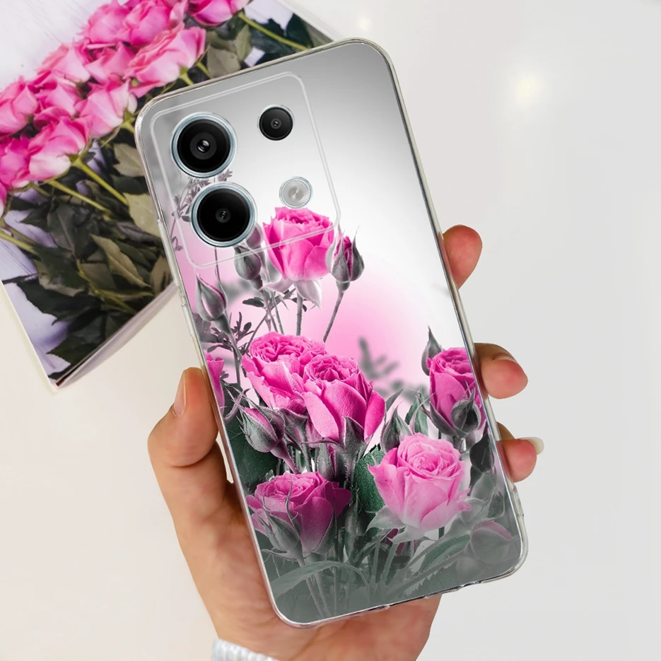 Cute Cat Butterfly Painted Soft Silicone Phone Case
