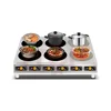 Table Top 2/4/6 Burner Electric Stove 210mm Low Price Durable Electric Cook Top Induction Heating Plate Induction Cooker 2