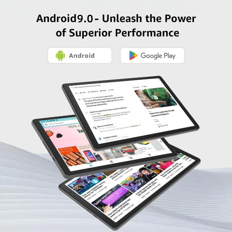 Flash Sales 10.1 INCH WIFI Tablet PC K30 Android 9.0 MTK9863 CPU 2GB RAM 32GB ROM1280*800 Pixels WIFI Gift Silicone Case 5